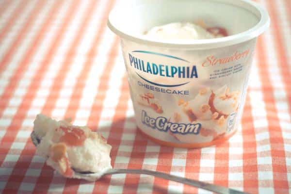 Du Philadelphia dans mon congélateur !