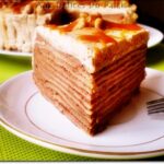 Gâteau de crêpes – Caramel, chocolat et banane