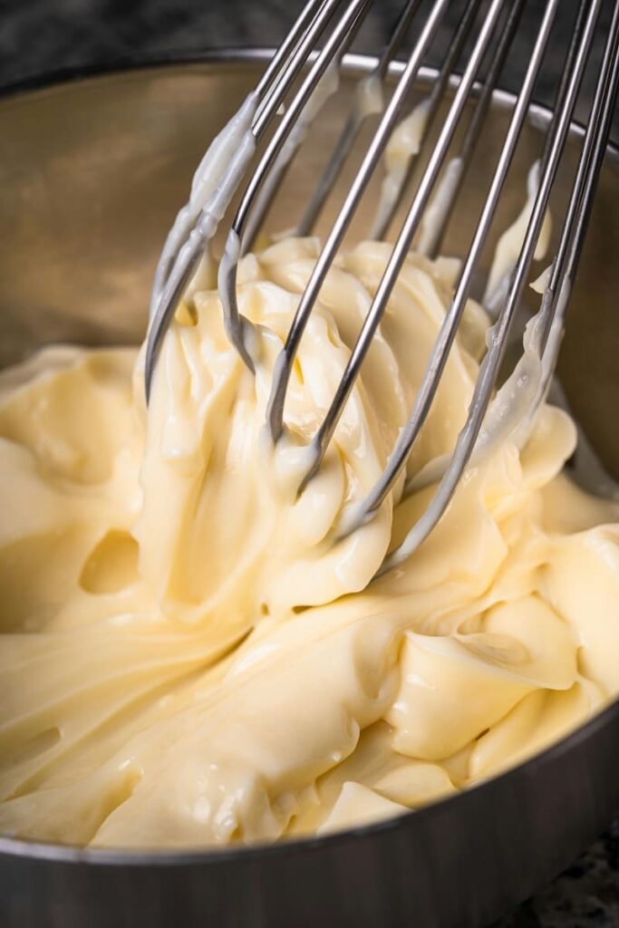 émulsion d'une mayonnaise maison